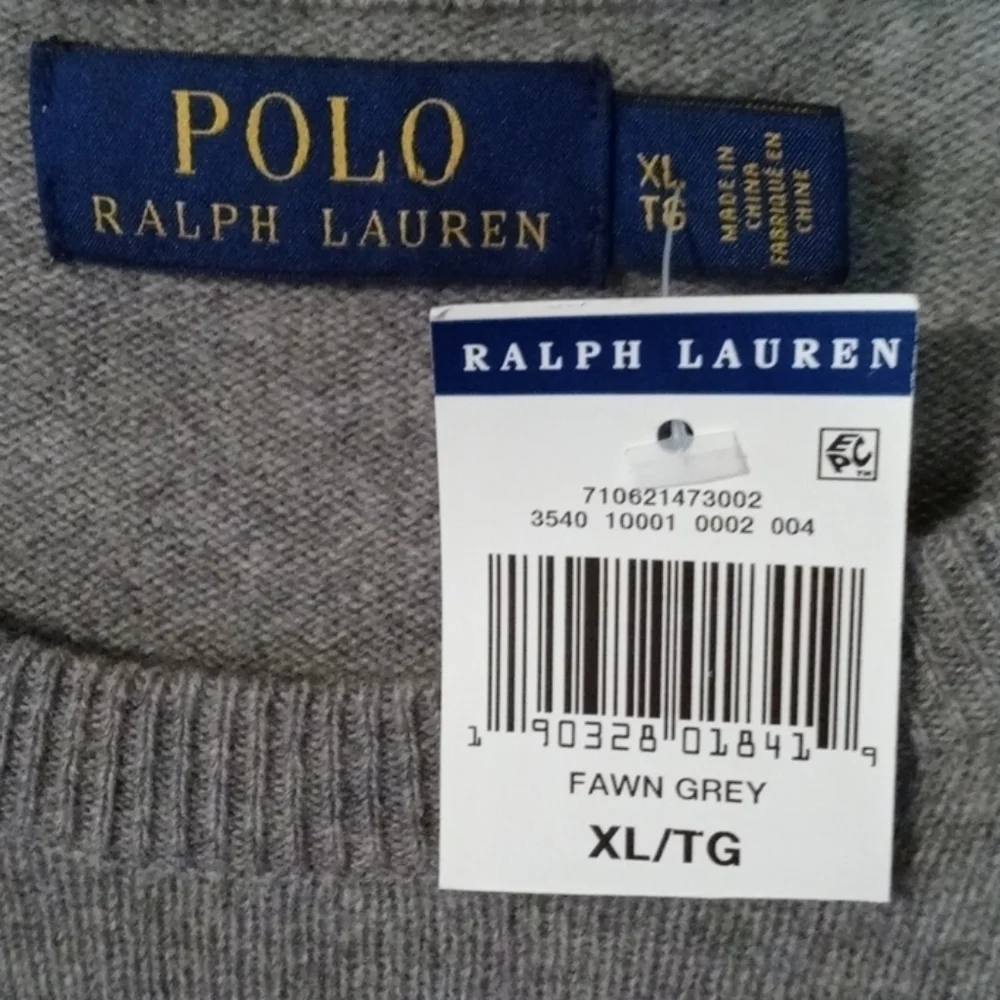 NWT Polo Ralph Lauren 100% wool size XL sweater